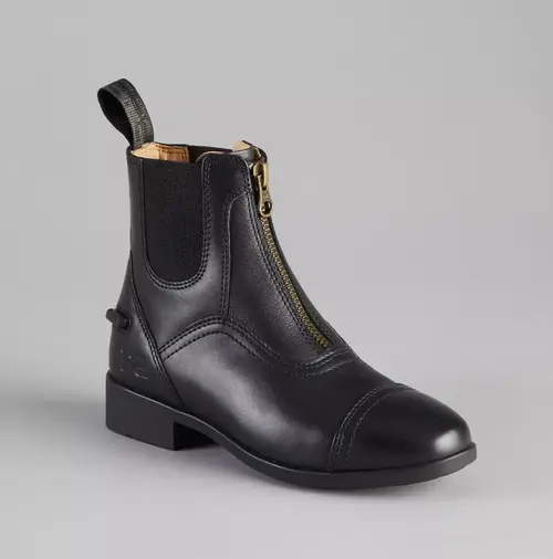 Sort Premier Equine Virtus Junior Jodphur Støvle - Premier Equine Ridestøvler