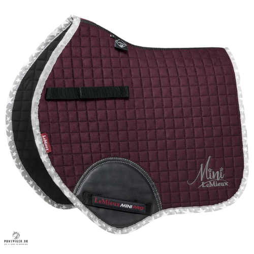Lemieux Mini Suede Springunderlag Rioja - Lemieux Sadelunderlag  - 5056252324529