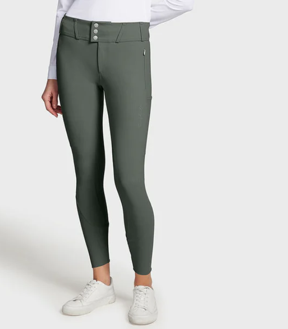 Dark Forest Samshield Ridebukser Dame Even Full Grip - Samshield Ridebukser