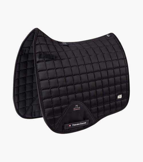 Sort Premier Equine Alberta Satin Dressur Underlag - Premier Equine Dressur  - 716252363854