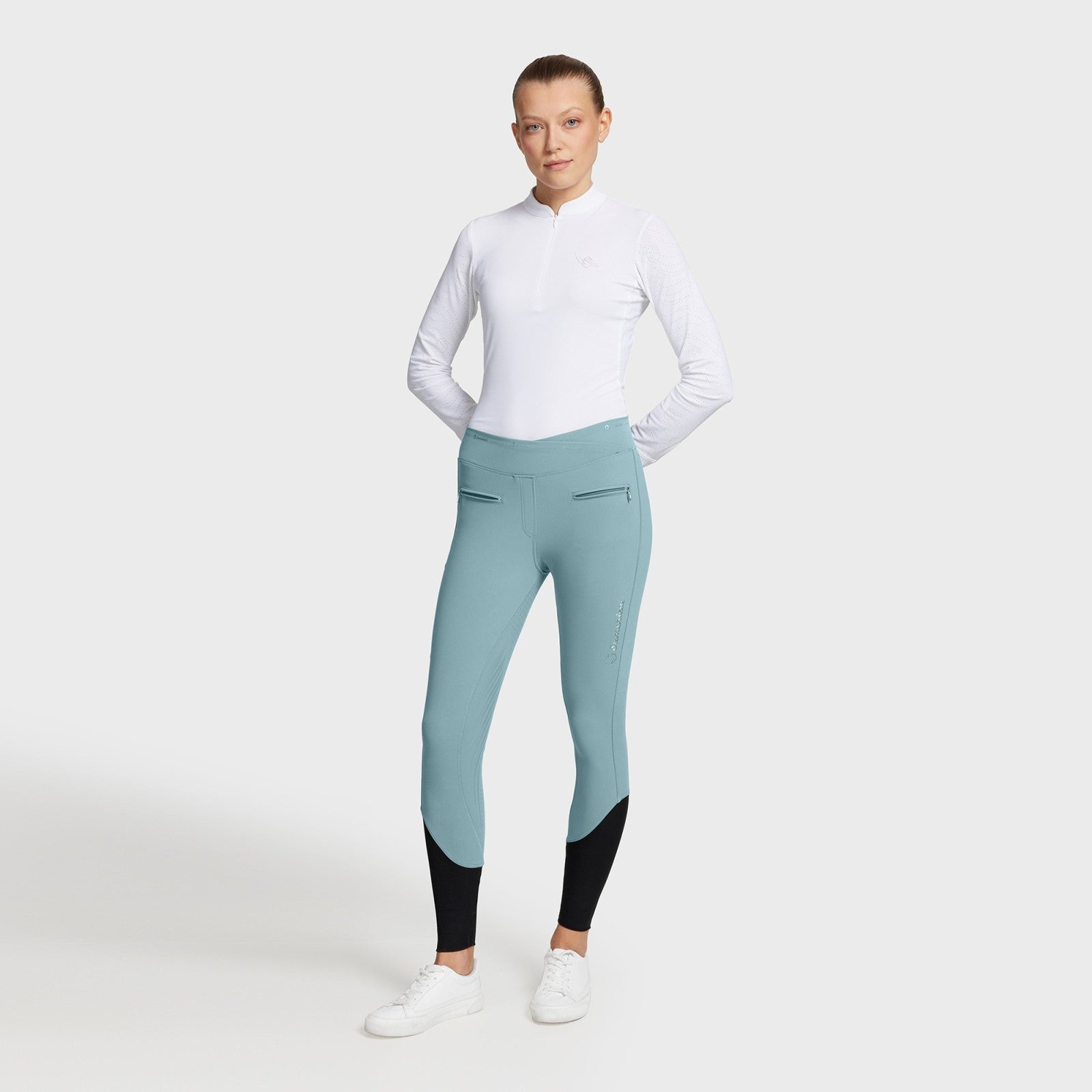 Tourmaline Samshield Ridebukser Full Grip Alpha Navy - Samshield Ridebukser