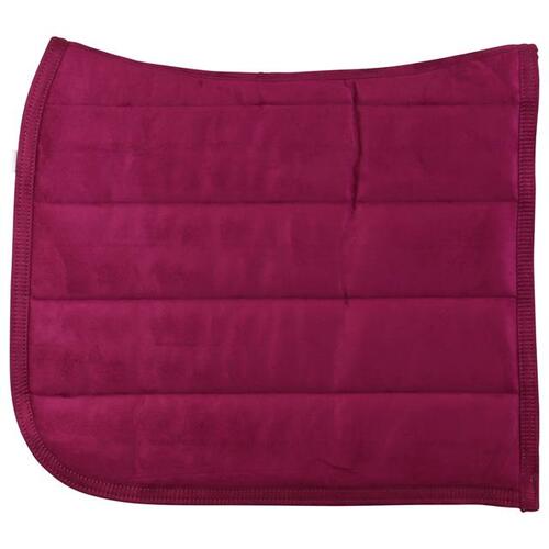 Qhp Puff Pad Sadelunderlag Pony Vinrød - Qhp Sadelunderlag  - 8717700013422